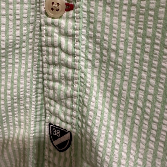 Daniel Cremieux Green Casual Button Down Shirt Short Sleeves - Picture 5 of 5